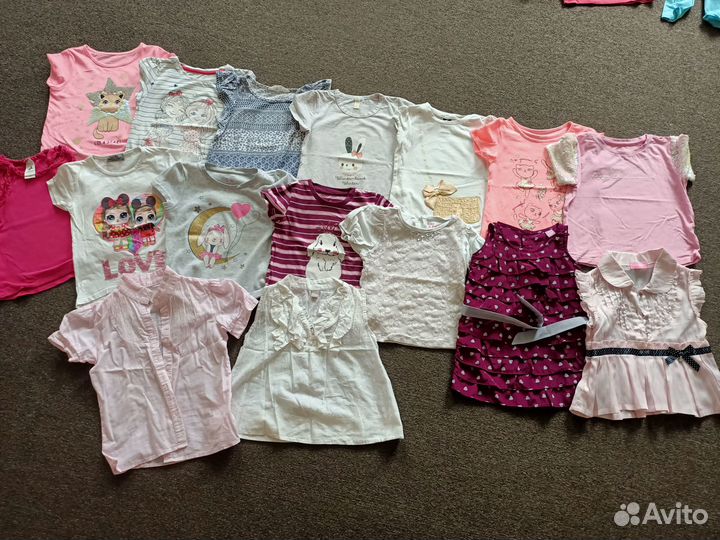 Футболки, блузки р.104-110