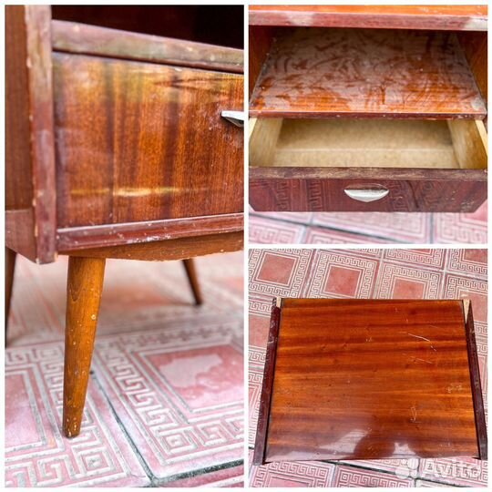 Тумбочка старинная СССР гдр