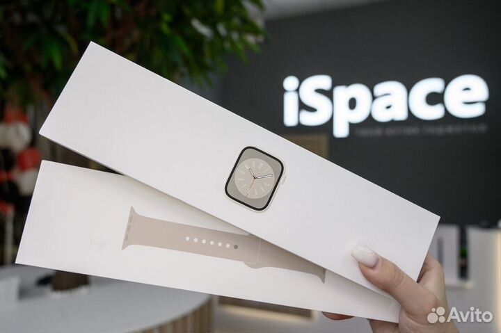 Часы Apple Watch Series 8 white 45mm