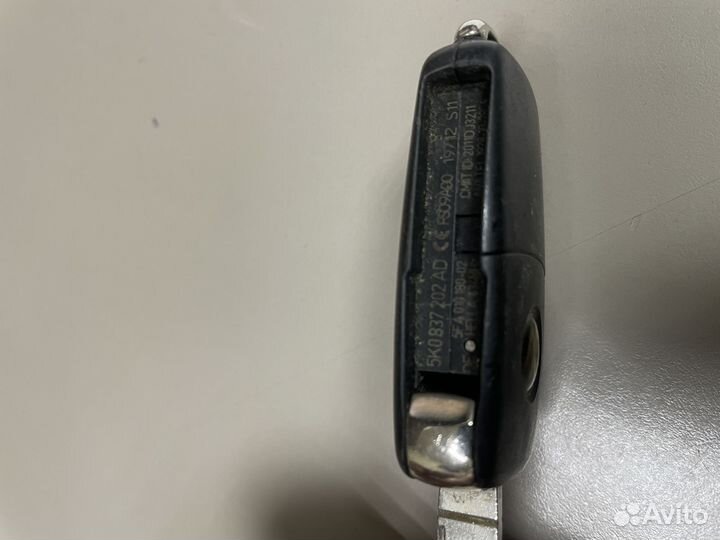 Клю Фольксваген 5K0837202AD