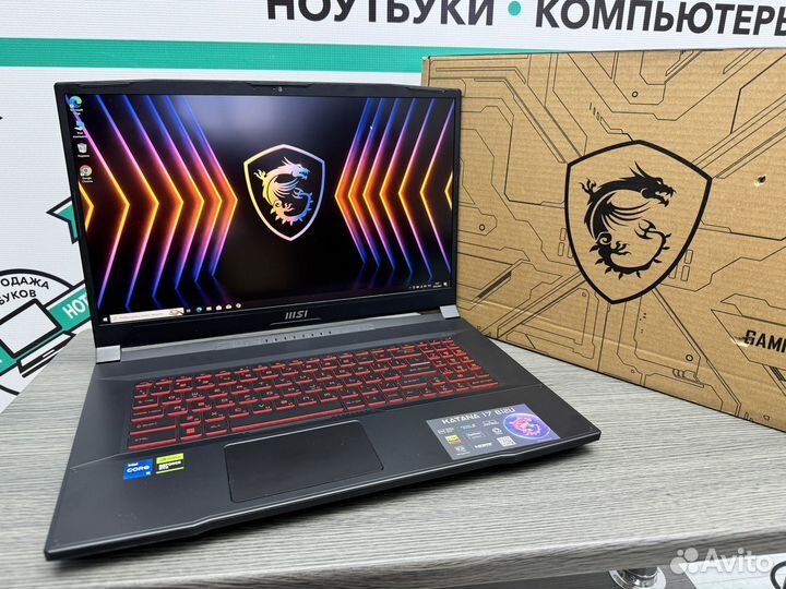 Большой 2023 MSi core i5-12450H 8Gb RTX3050 SSD