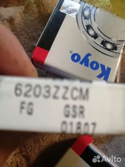 Подшипник koyo 6203 zzcm