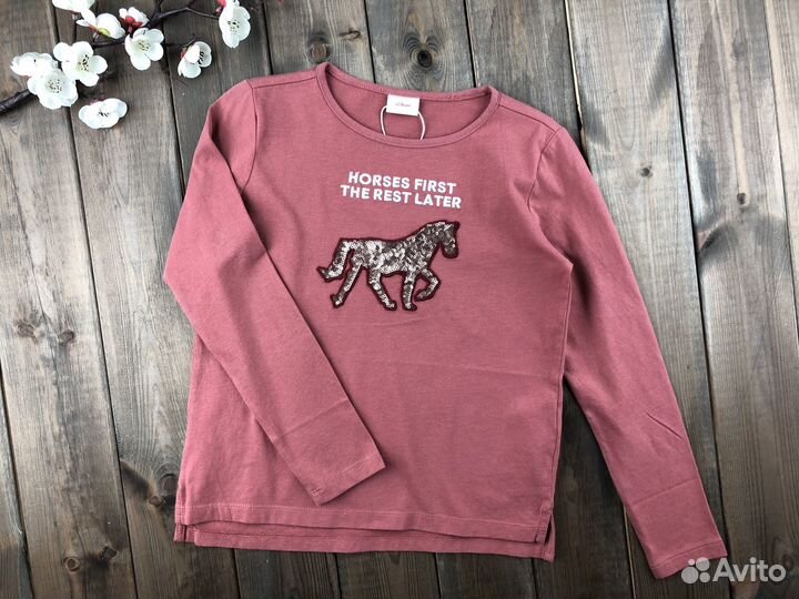 Лонгслив кофта для девочки Германия