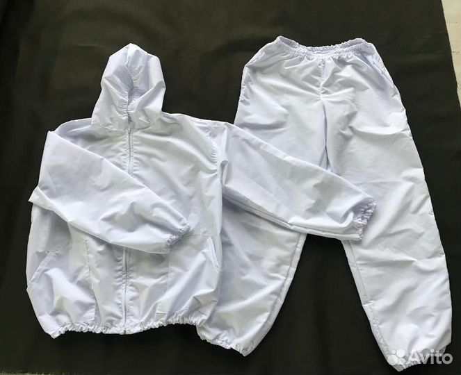 Масхалат белый зимний маскировочный костюм