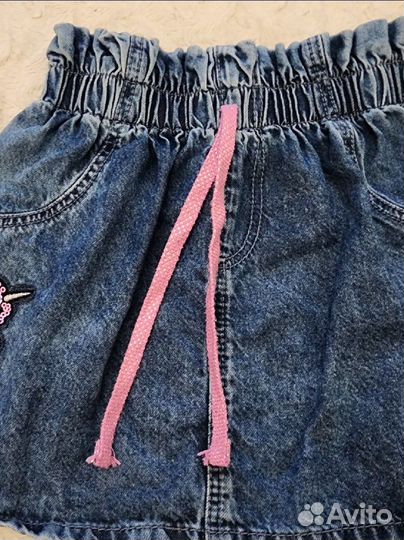 Детские вещи пакетом на девочку 98см