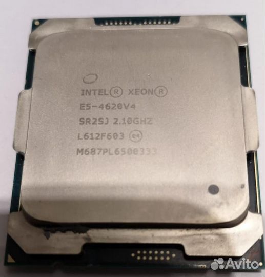 Intel Xeon e5-4620v4 10 core 2.1-2.6GHz 105W