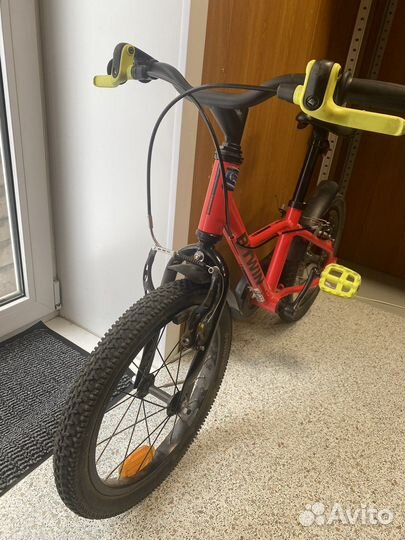 Детский велосипед btwin 16 racing 900