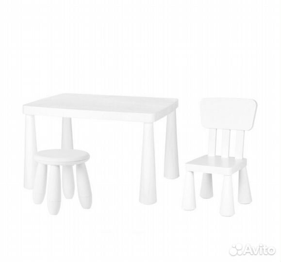 Стул детский IKEA Mammut Маммут Икеа