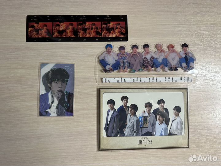 Официальные карточки bts