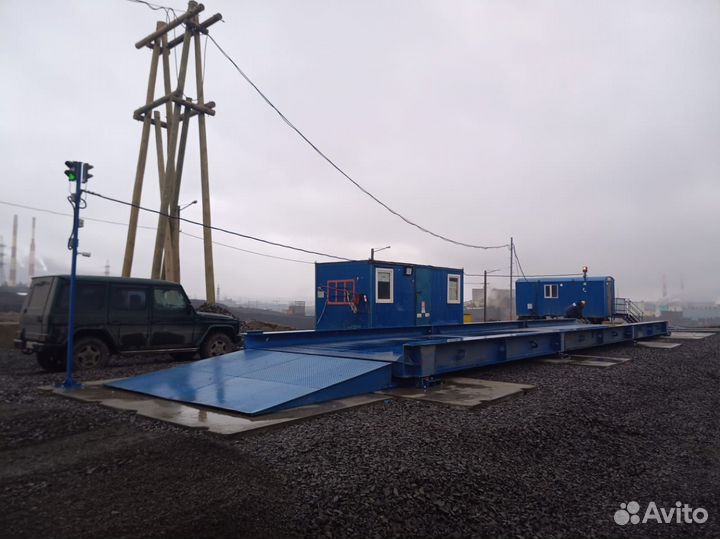Автомобильные весы 60 тонн 18 метров, стандарт