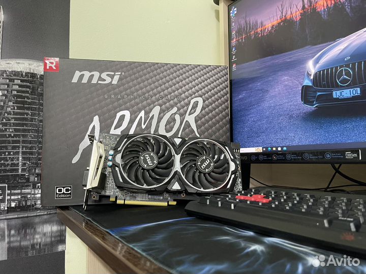 MSI AMD Radeon RX 580 armor 8G(Гарантия)