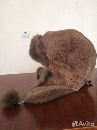 Шапка норковая женская