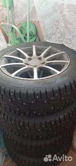 Колеса на зиме, в сборе r16 5/112