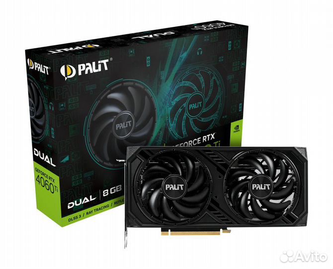 Видеокарта GF RTX 4060 Ti Dual 8GB