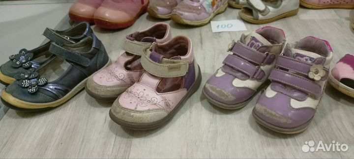 Детская обувь для девочек 22-26 размер