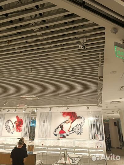 Реечный потолок (металлический)