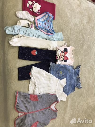 Детские вещи пакетом для девочек