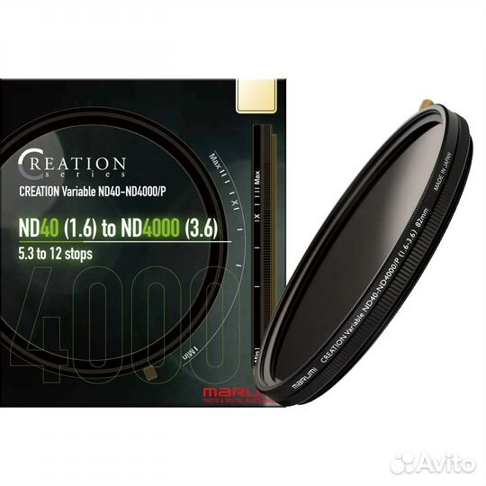 Marumi Creation Variable ND40-ND4000/P