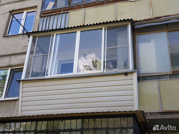 Балконы пластиковые под ключ