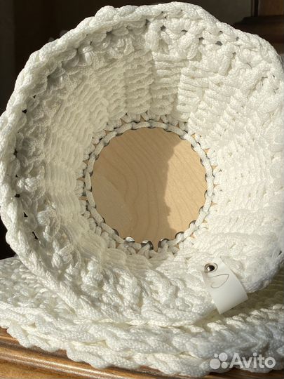 Корзинка белая