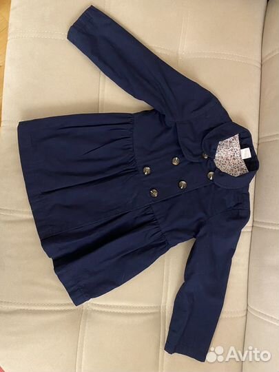 Весенний тренч детский