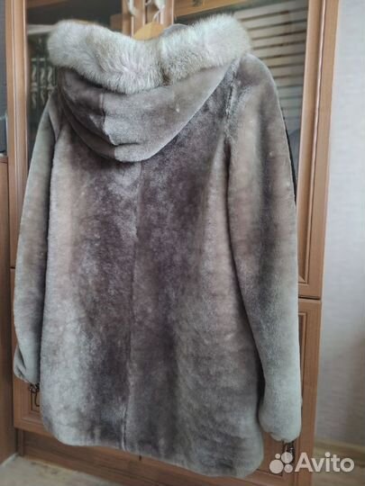Полушубок, натуральный мех