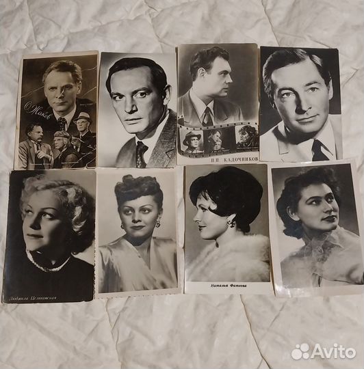 Открытки редкие СССР актёров /Животные/Польша