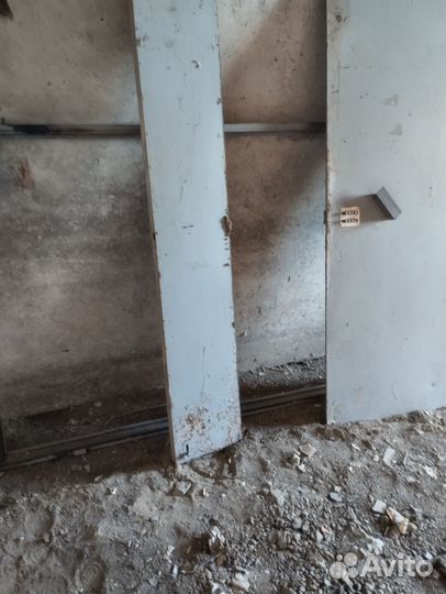 Дверь входная металлическая двухстворчатая