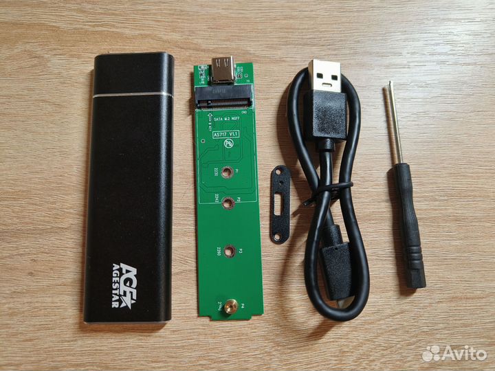 Внешний бокс AgeStar для ssd m.2
