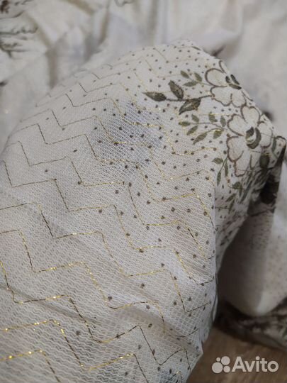 Тюль с люриксом