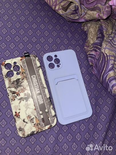 2 чехла на iPhone 12 pro max