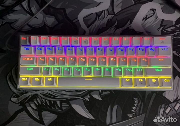 Клавиатура игровая Red Dragon fizz k617