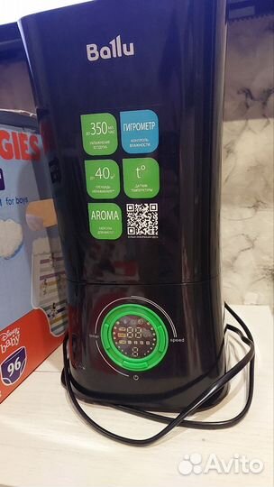 Увлажнитель воздуха ballu с аромакапсулой