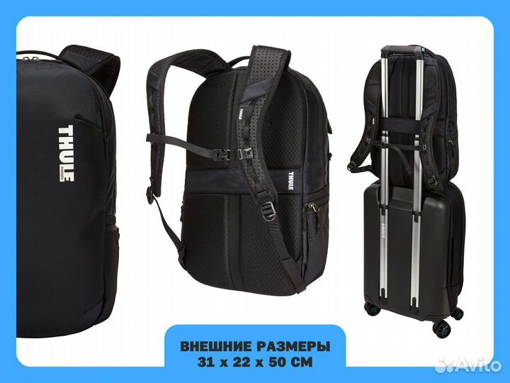 Рюкзак Thule Subterra 23L Black Черный