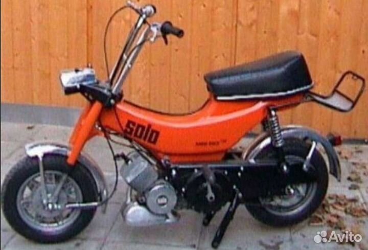 Ретро мопед Solo 1975 Germany (FRG)