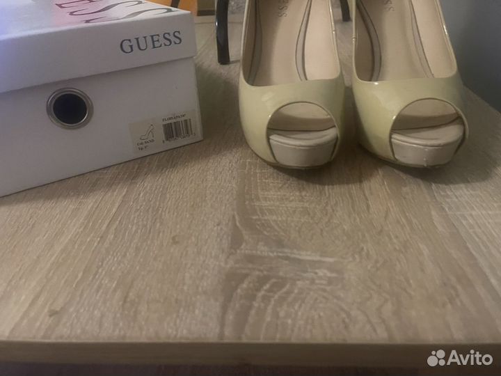 Туфли женские guess 37 оригинал кожа натуральная