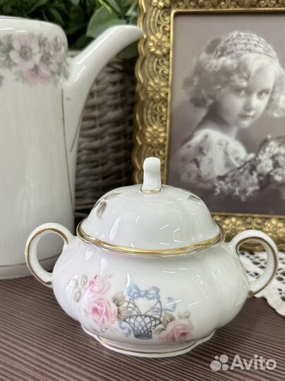 Чайник Carl Tielsch и сахарница Ohme