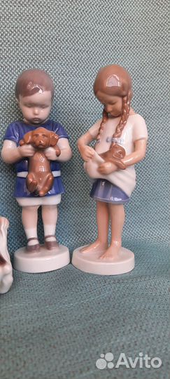 Фарфоровые статуэтки Bing & Grondahl, Дания