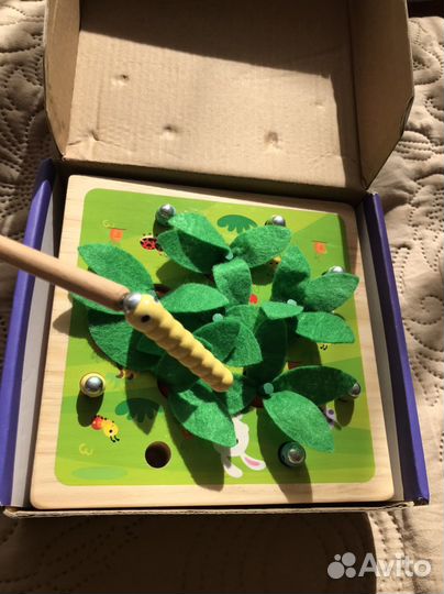 Сортер магнитный червячки