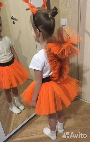 Новогодний костюм Белочка 110-116 см