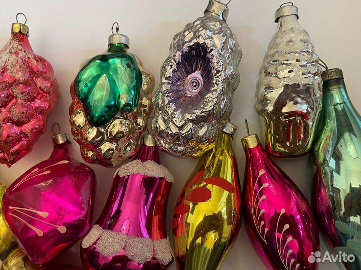Винтажные Советские Елочные игрушки Подвески