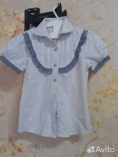 Школьная форма (блузка) рост 128-134 см