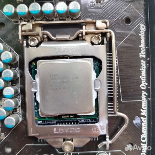 Материнская плата с процессором i3 2100