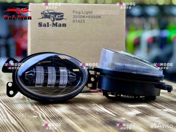 Птф LED мерседес (овал) 50ватт 