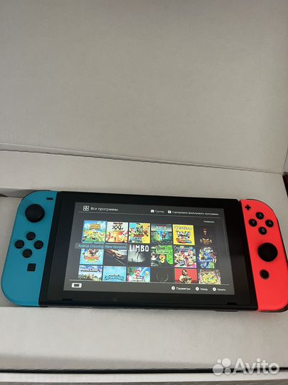 Прошитая Nintendo Switch V2 Zelda RDR 21 игра