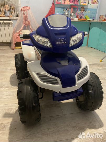 Детский квадроцикл на аккумуляторе