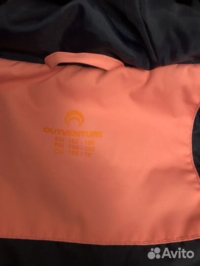 Зимний пуховик для девочки 152 158