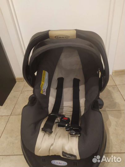 Детское автокресло-люлька graco