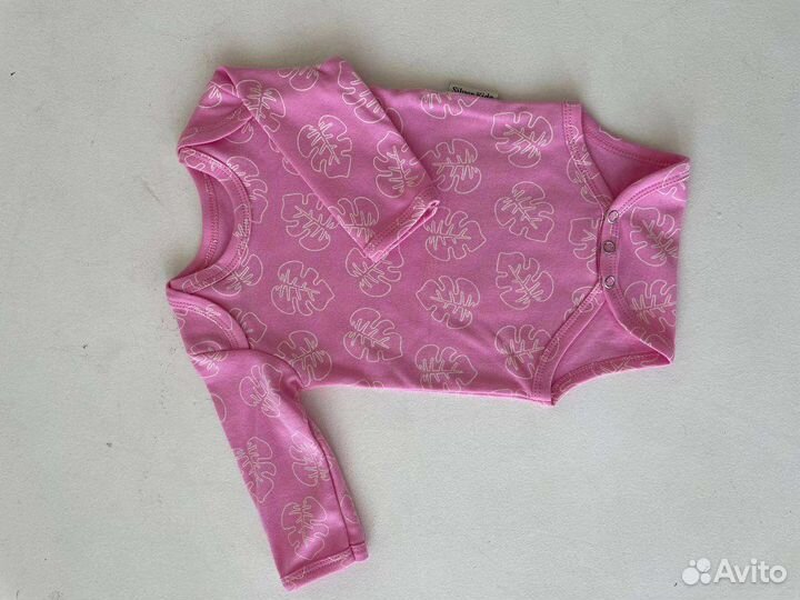 Боди с длинным рукавом, з шт