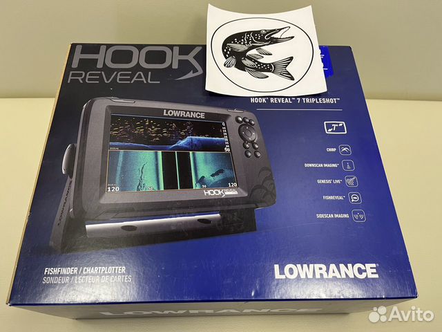 Эхолот Lowrance Hook Reveal 7 TripleShot ROW